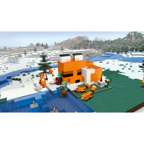 LEGO® Minecraft Rävstugan 21178 multifärg