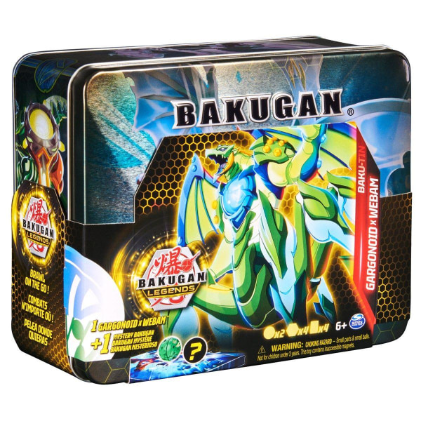 Bakugan Baku-Tin Gargonoid x Webam multifärg