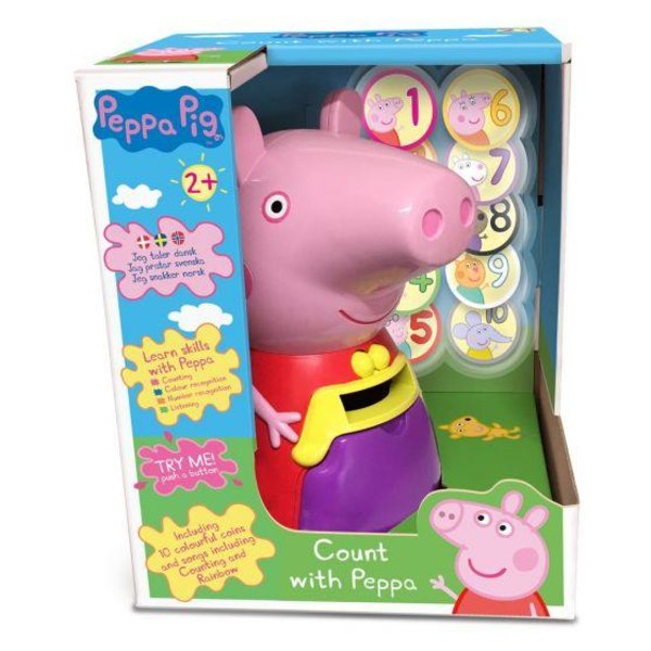 Greta Gris Räkna med Peppa Pig multifärg