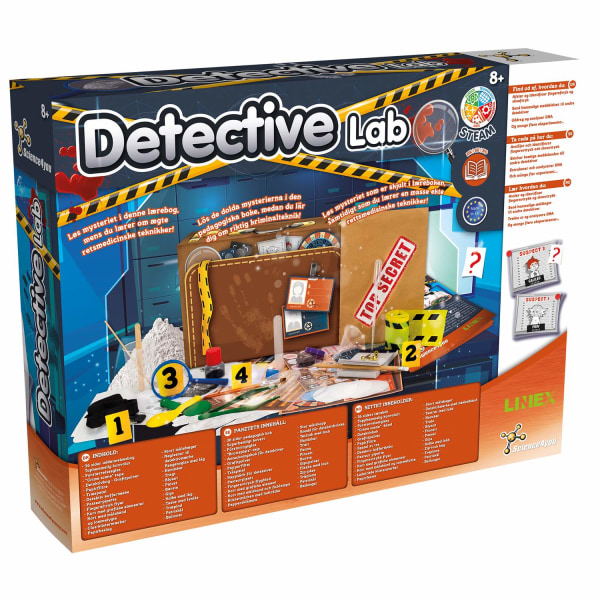Science4you Detective Lab Se/Dk/No multifärg