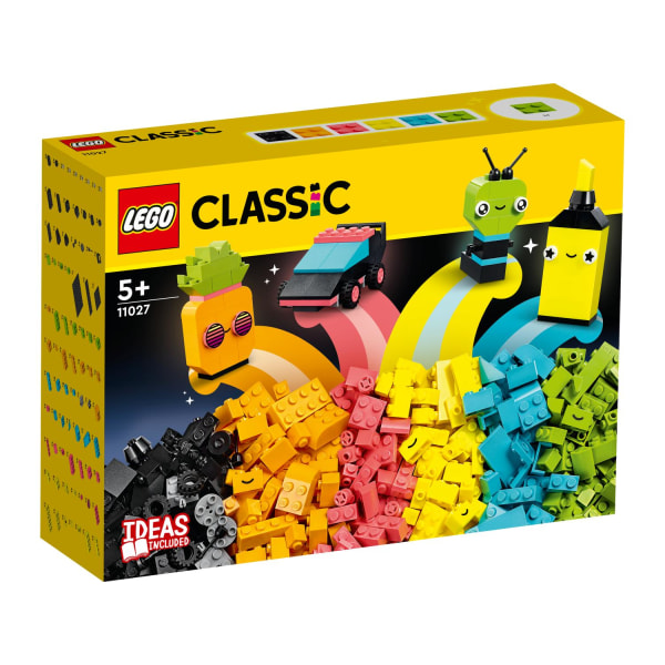 LEGO® Classic Kreativt skoj med neonfärger 11027