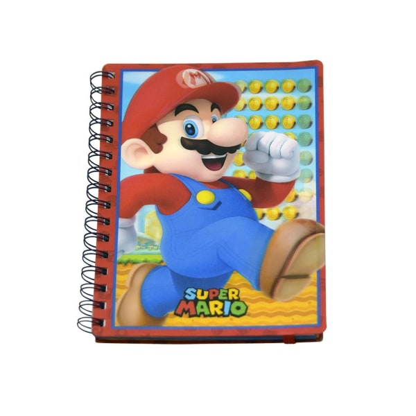 Super Mario Anteckningsbok multifärg