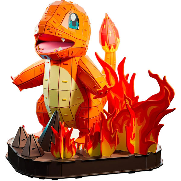 Pokemon 4D Build Pussel Charmander
