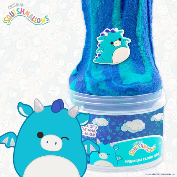 Squishmallows Slime Tatiana The Dragon multifärg