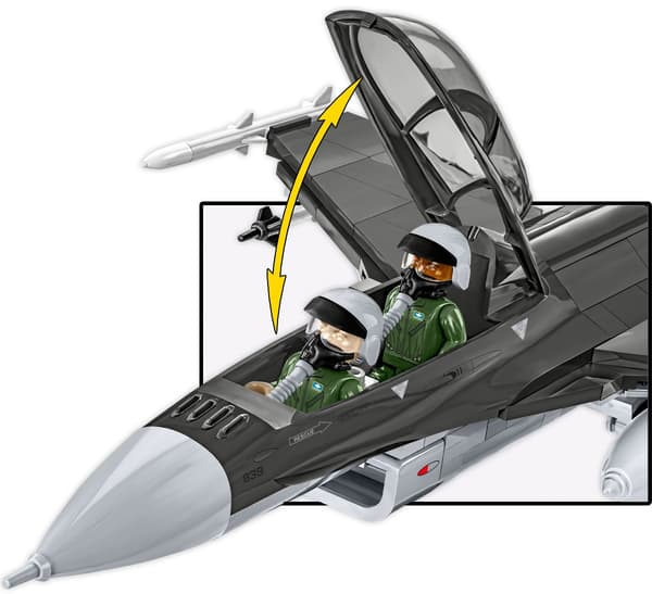 Cobi F-16D Fighting Falcon 1:48 multifärg