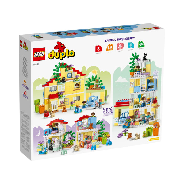 LEGO® DUPLO 3in1 Familjehus 10994