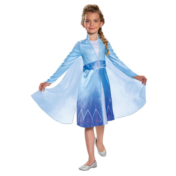 Disney Frozen Elsa Klänning S 5-6 år MultiColor S 5-6 år