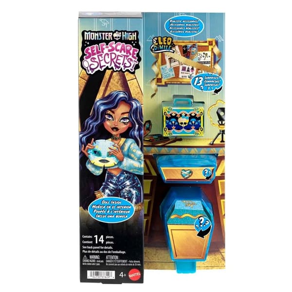 Monster High Self-Scare Secrets Cleo DeNile multifärg