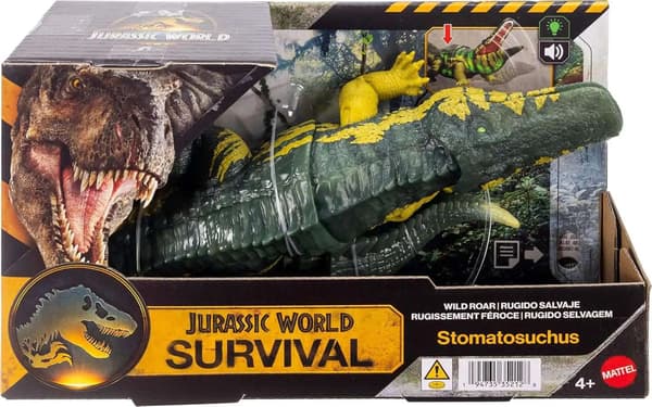 Jurassic World Survival Wild Roar Stomatosuchus multifärg