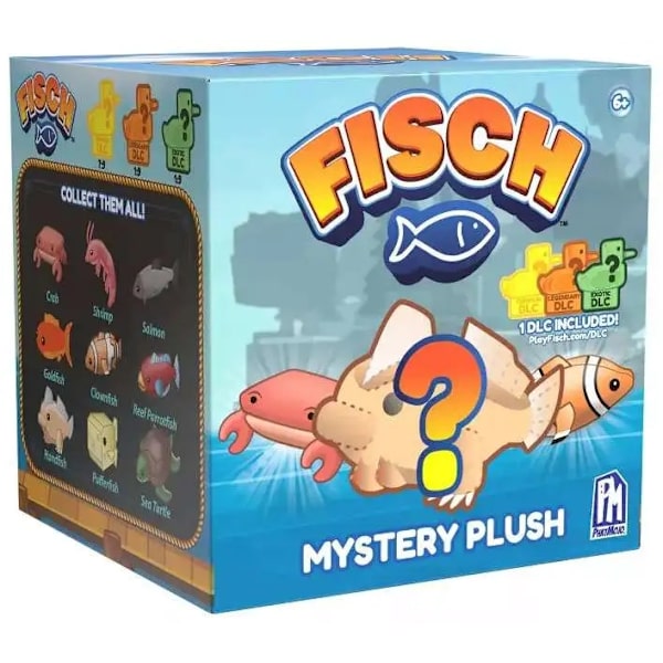 Fisch Mystery Plush Blind Box multifärg