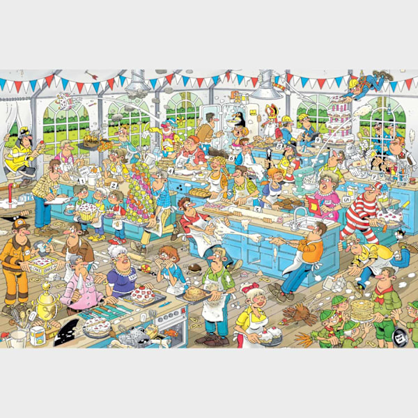 Jan van Haasteren Clash of the Bakers Pussel 1500 bitar multifärg