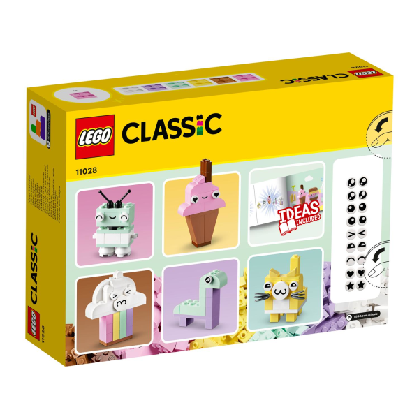 LEGO® Classic Kreativt skoj med pastellfärger 11028