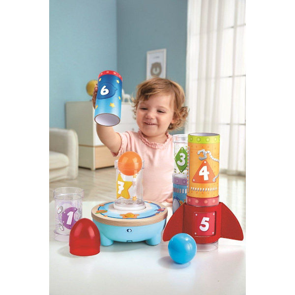 Hape Rocket Ball Air Stacker multifärg