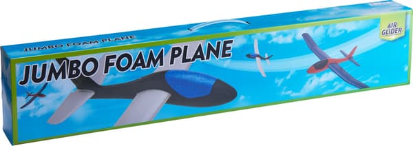 Glidflygplan Jumbo 84cm Svart/Vit