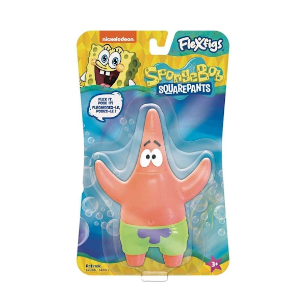Flexfigs 1-pack Spongebob Patrick multifärg