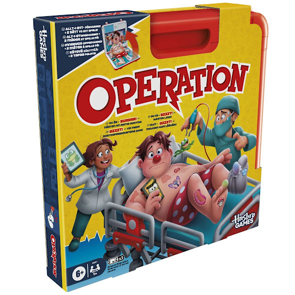 Hasbro Operation multifärg