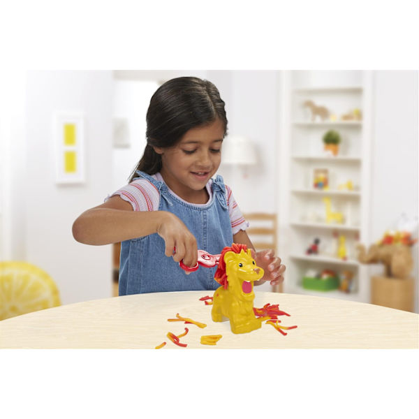 Play-Doh Lejon med växande man Lekset multifärg