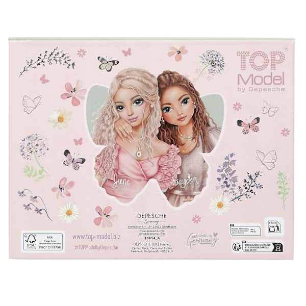 TOPModel Box med skrivartiklar Summer Feeling multifärg