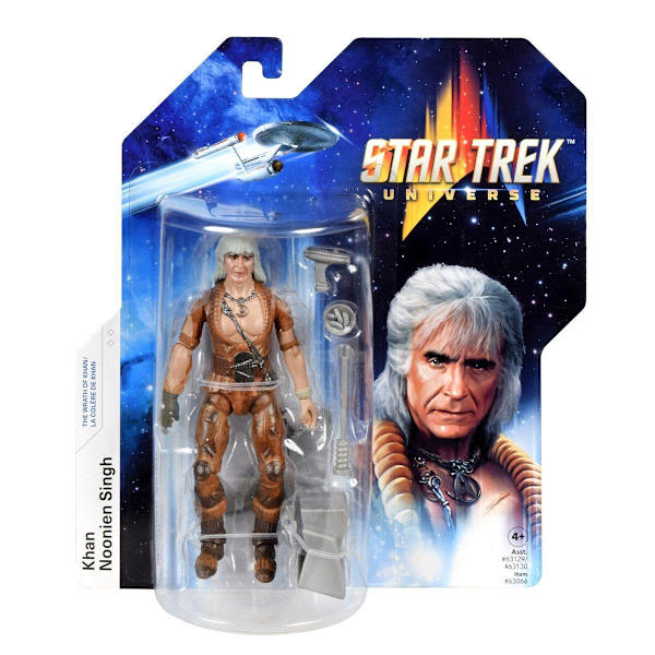 Star Trek Universe Figur Khan Noobien Singh multifärg