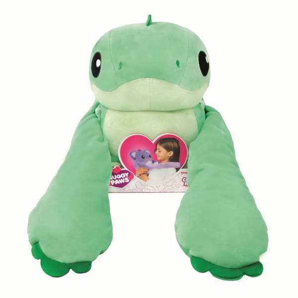 Huggy Paws Mjukdjur Dino multifärg