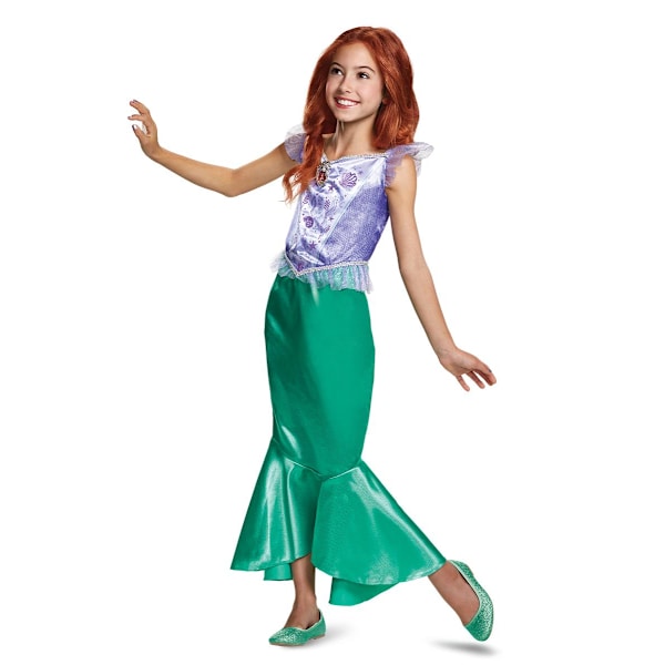 Disney Princess Ariel Klänning XS 3-4 år MultiColor XS 3-4 år