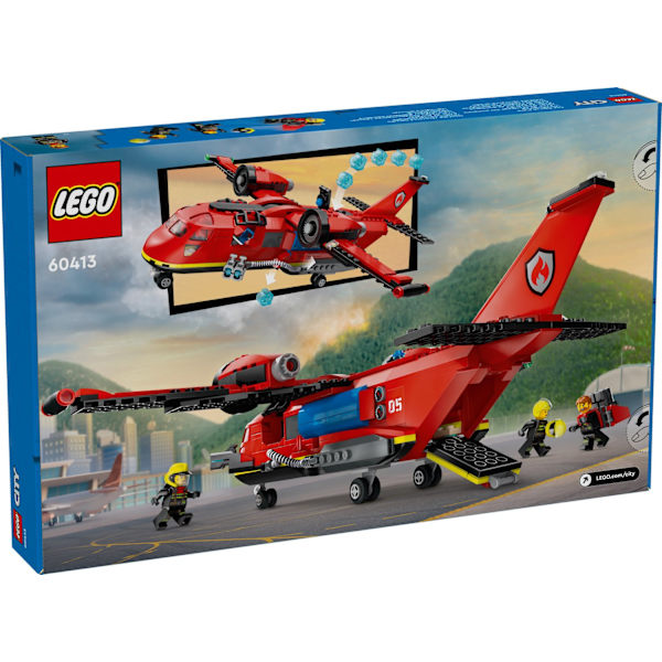 LEGO® City Brandräddningsplan 60413