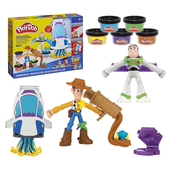 Play-Doh Toy Story Space Creations multifärg