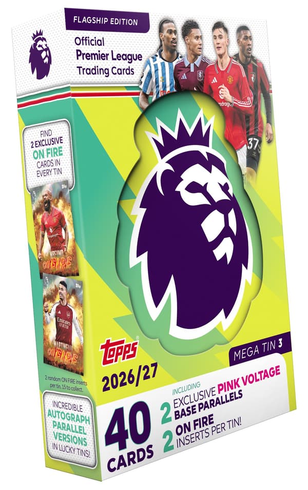 Topps Premier League 2026/27 Mega Tin #3 multifärg