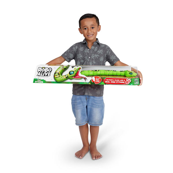 Robo Alive King Python 80cm multifärg
