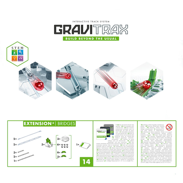 GraviTrax Extension Bridges multifärg