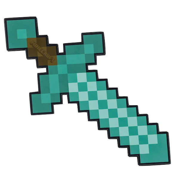 Minecraft Sword Diamond Skumsvärd multifärg