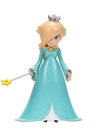 Super Mario Figur 5cm Rosalina multifärg