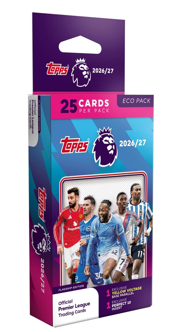 Topps Premier League 2026/27 Eco Pack multifärg