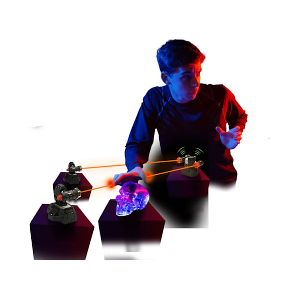 SpyX Lazer Trap Alarm LED multifärg