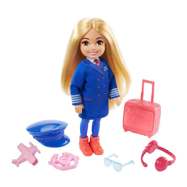 Barbie Chelsea Can Be Pilot multifärg
