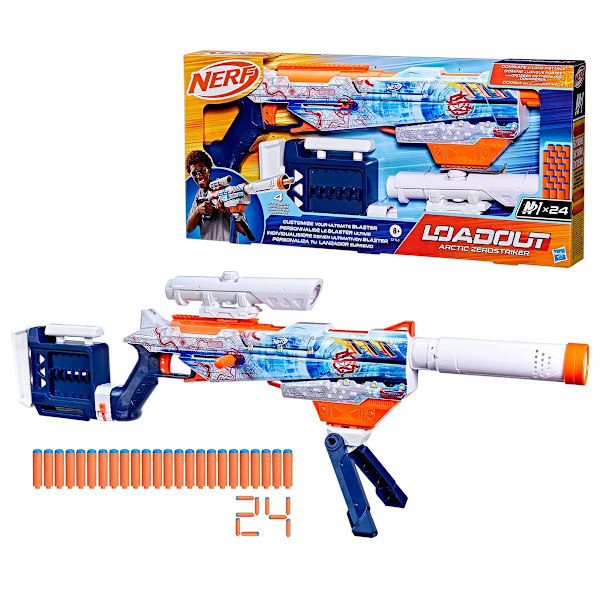 Nerf Loadout Arctic Zerostriker multifärg