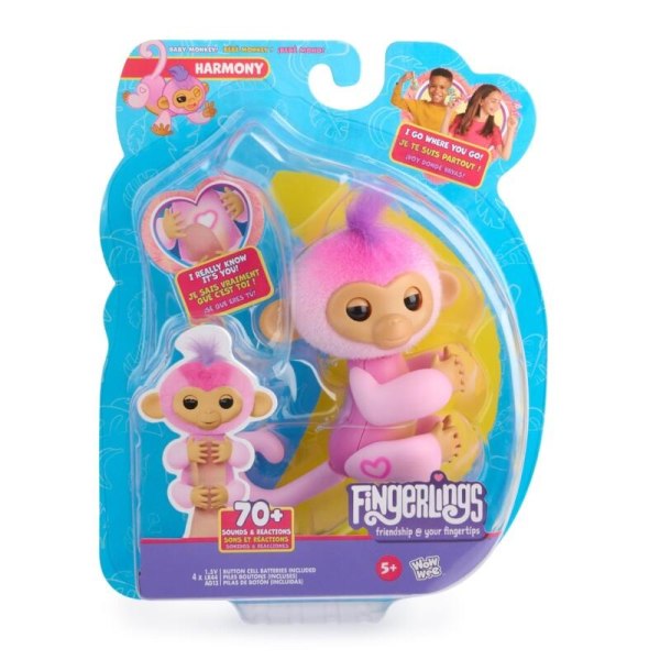 Fingerlings Baby Monkey Harmony multifärg