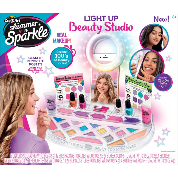 Shimmer n Sparkle Light Up Beauty Studio multifärg