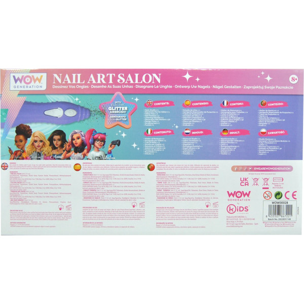 WOW Generation Nail Salon Studio Set multifärg