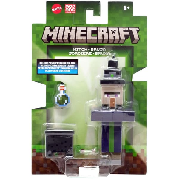 Minecraft Figur Witch multifärg