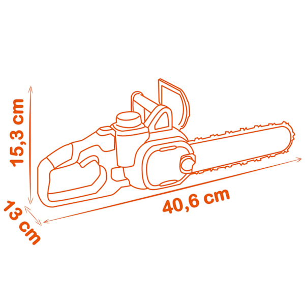 Black+Decker Motorsåg Leksak multifärg
