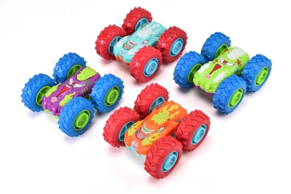 Dickie Toys Monster Flippy Bil Orange multifärg
