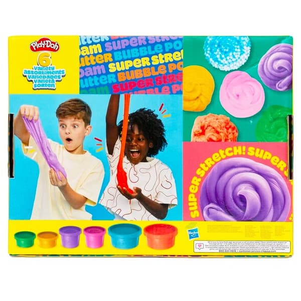 Play-Doh Multi Box Slime 6-pack multifärg