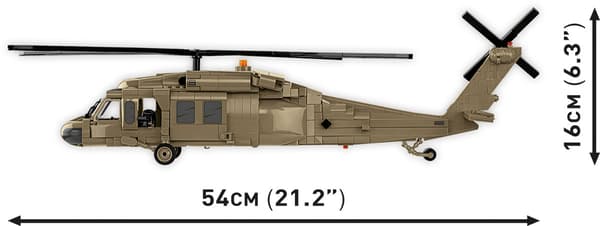 Cobi Sikorsky UH-60 Black Hawk 1:32 5906 multifärg