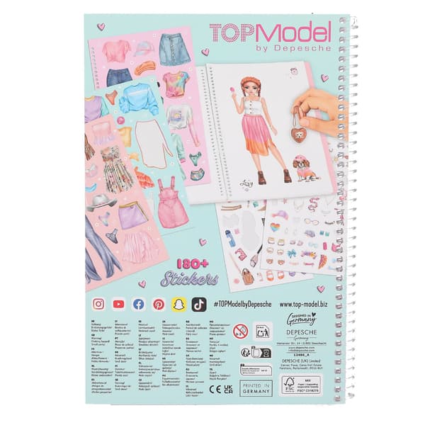 TOPModel Dress Me Up Stor multifärg