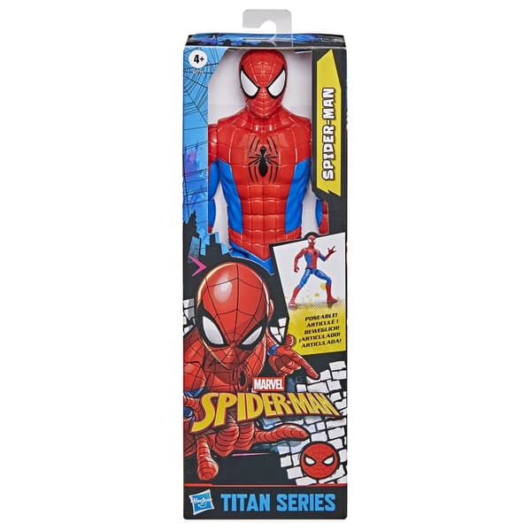 Marvel Spiderman Titan Series Figur Classic multifärg