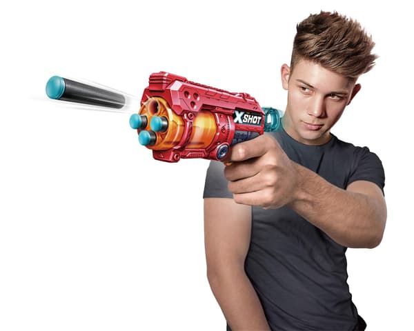 X-Shot Combo Blaster Pack 2x Fury 4 multifärg