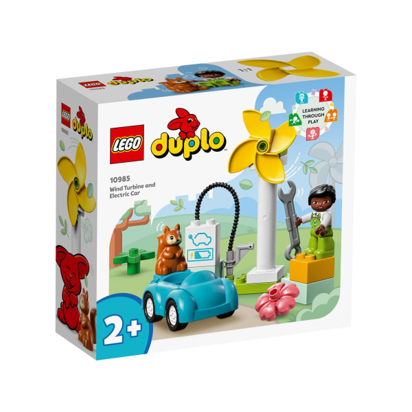 LEGO® DUPLO Vindkraftverk och elbil 10985