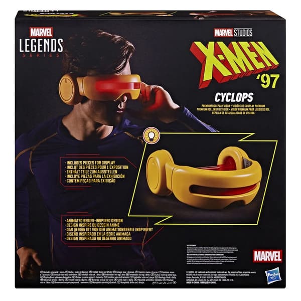 Marvel Legends X-Men Cyclops Premium Roleplay Visor multifärg