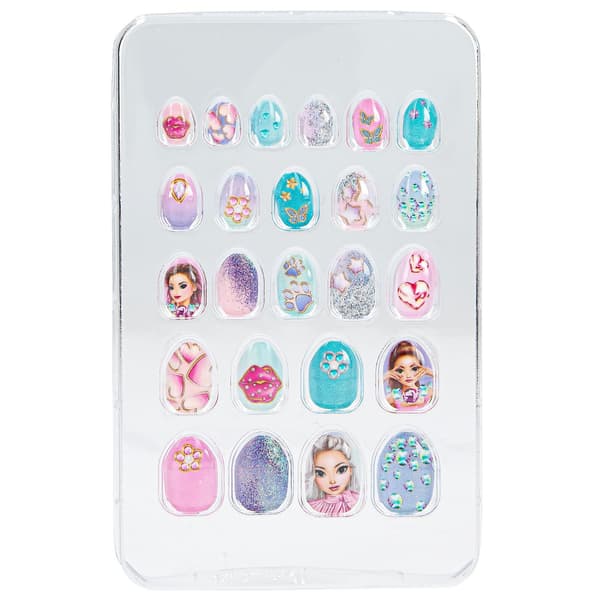 TOPModel Lösnaglar Glitter multifärg